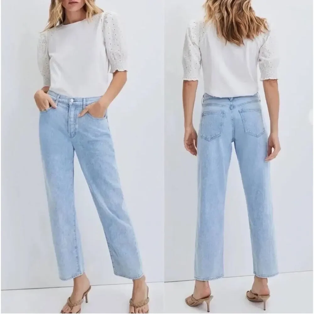 Veronica Beard Jeans Blake Classic Straight High Rise - Picture 11 of 11